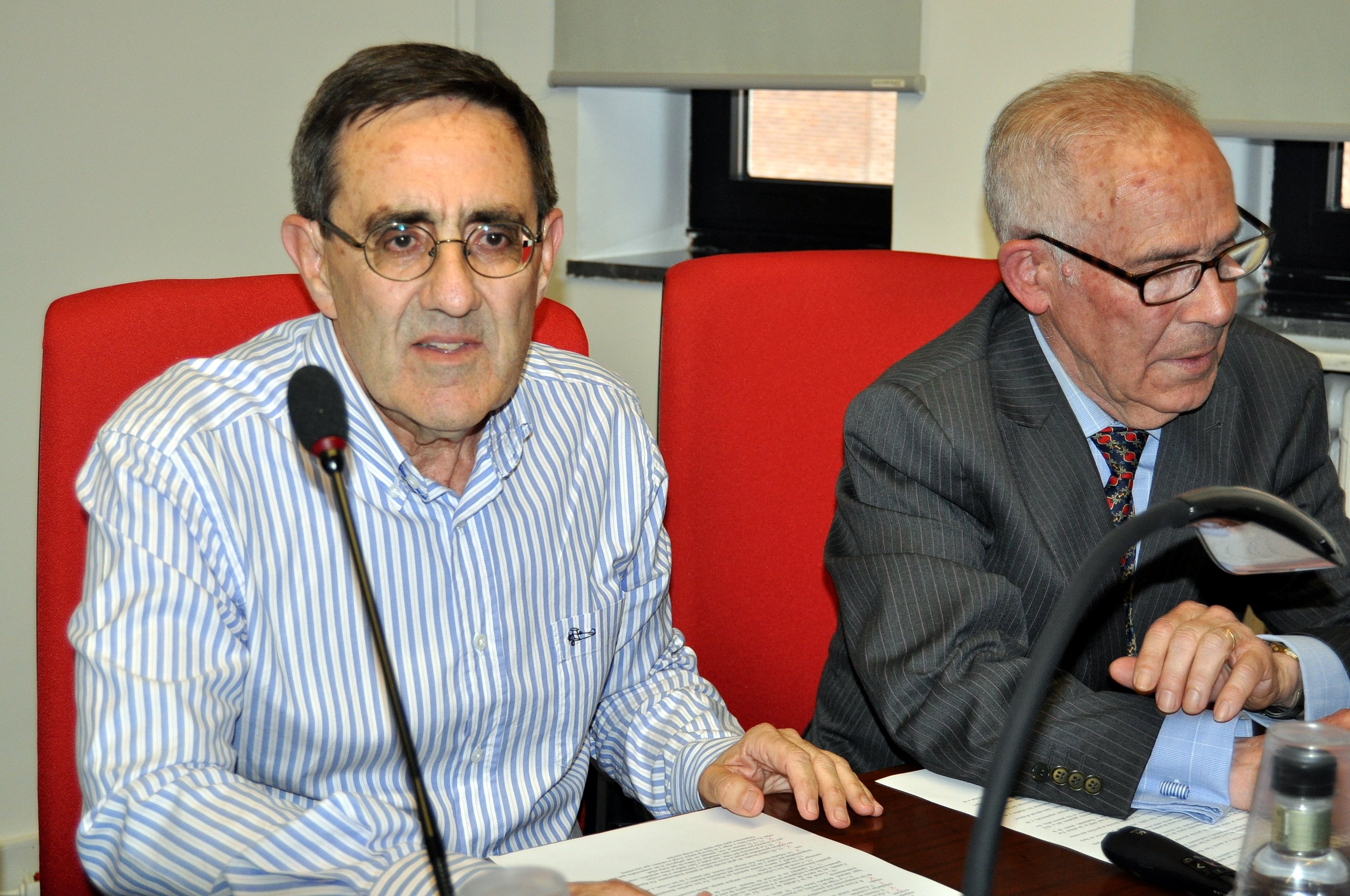 Manuel Rodríguez Pascual (izda.) y Ramón Gutiérrez