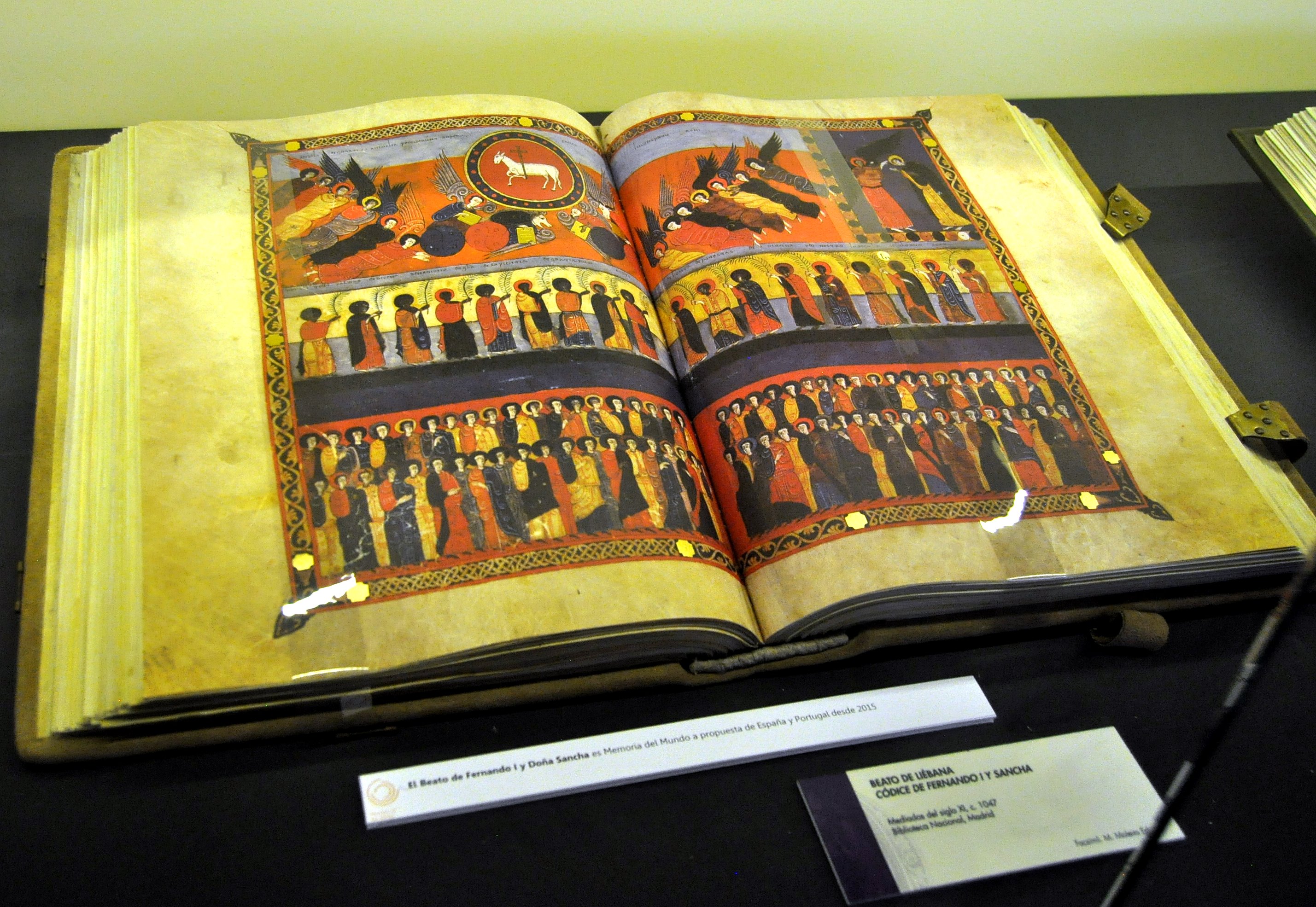Beato de Liébana. Códice de Fernando y Sancha (S. XI). Facsimil del Templum Libri