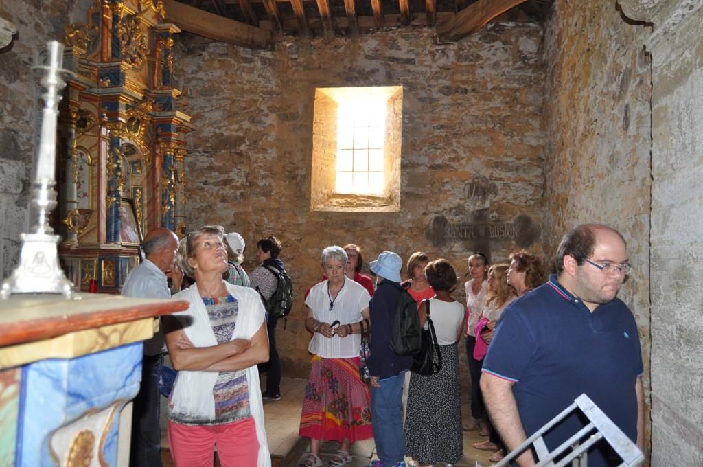 En la iglesia de Villar del Monte