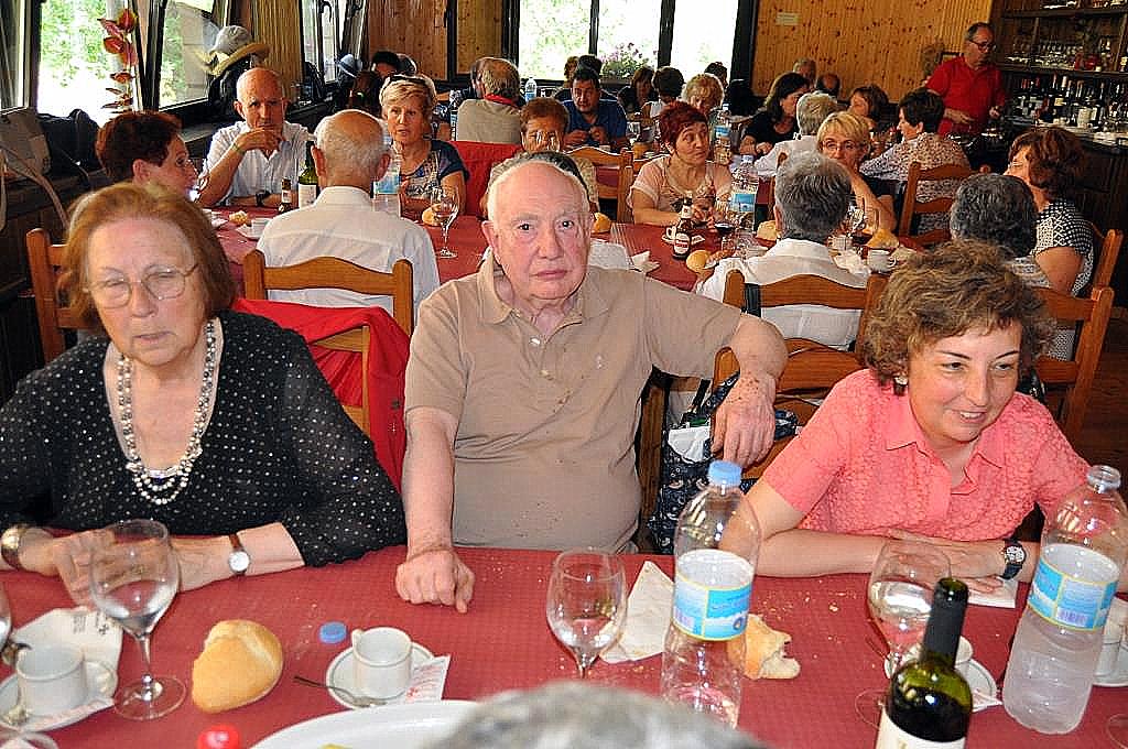 Nati Villoldo, su esposo y su hija Puri.