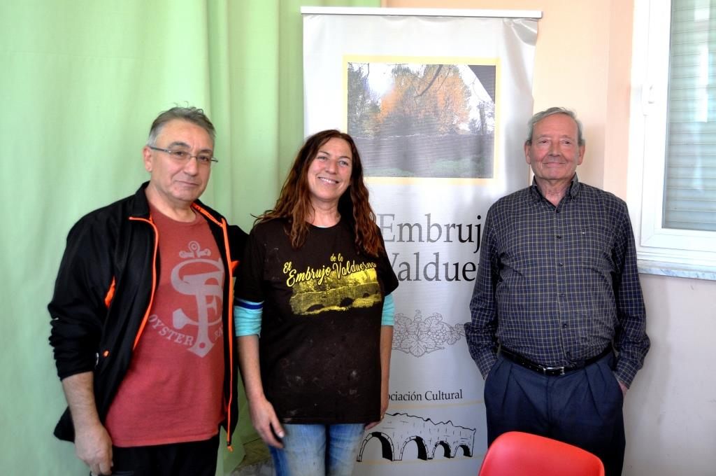Los presidentes de las tres asociaciones participantes.