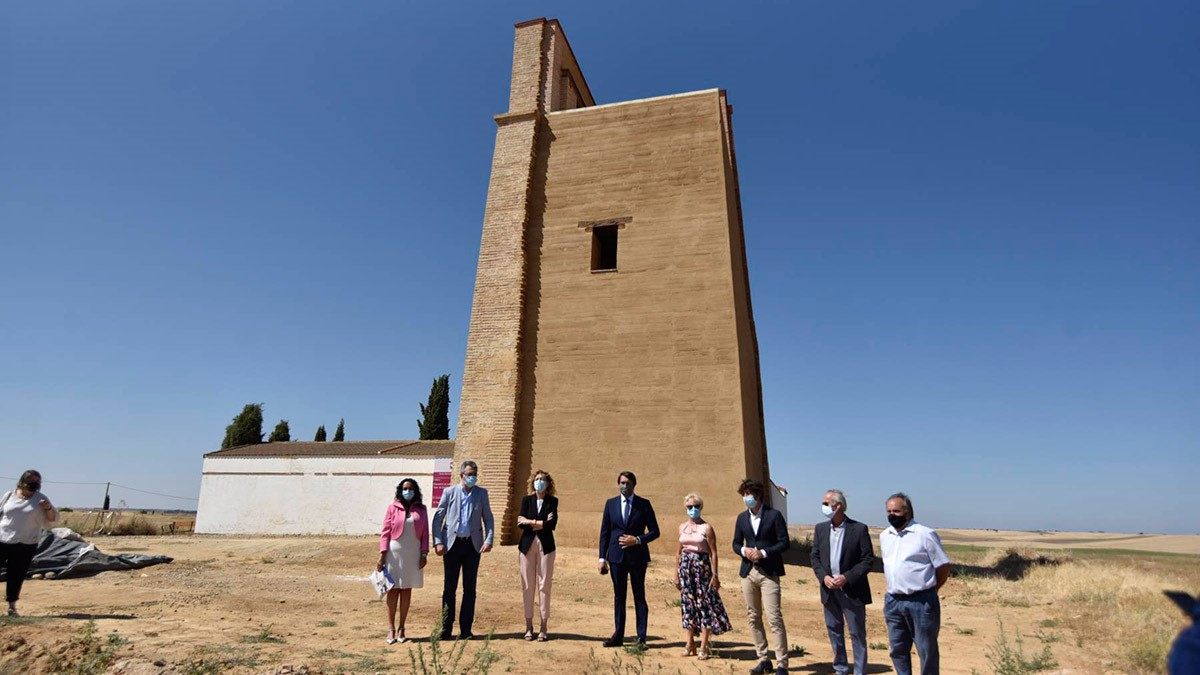 Castilfalé. Torre. Restauración agosto 2021 Saúl Arén