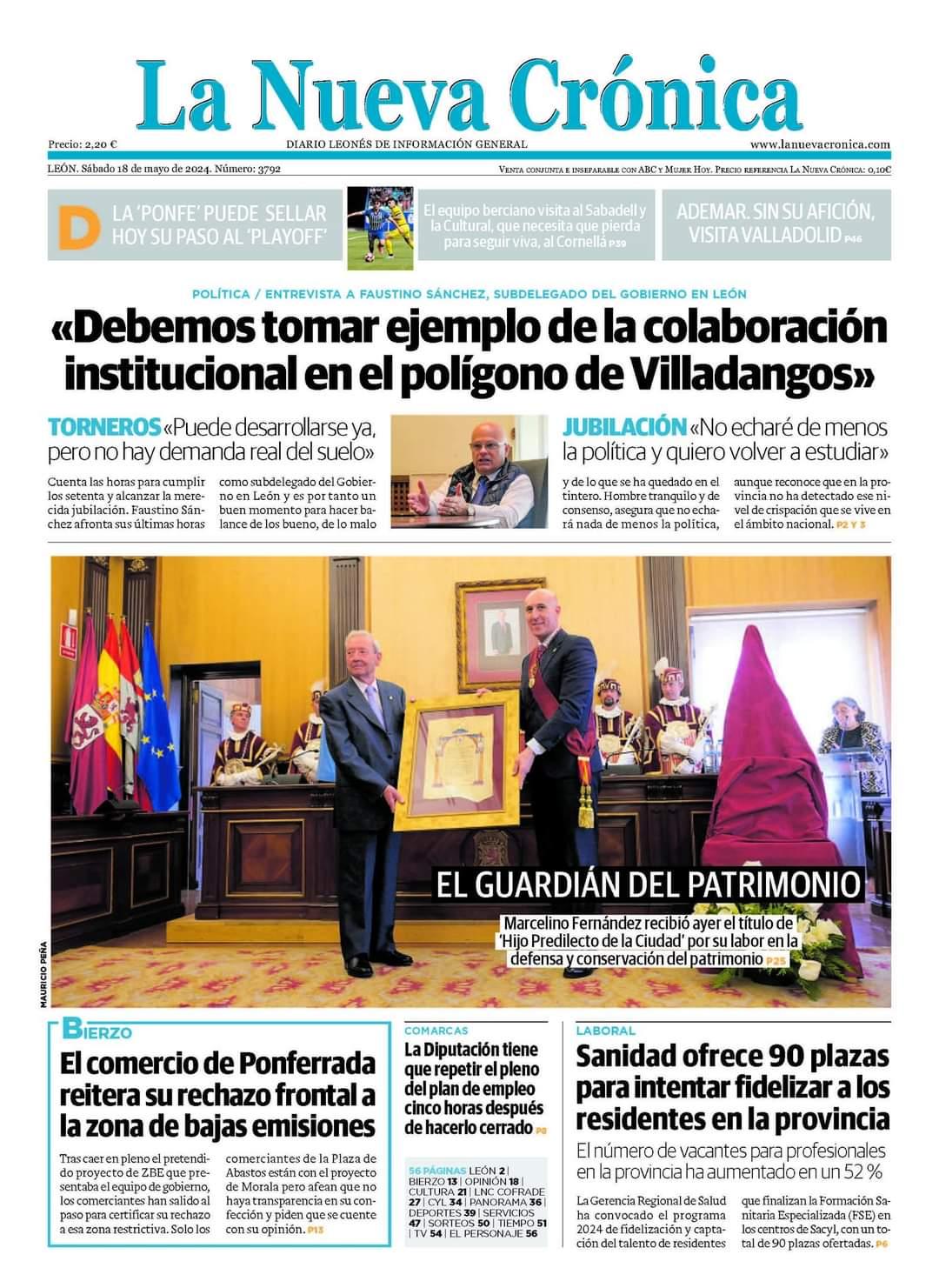 PROMONUMENTA. Marcelino hijo predilecto 17-5-24 (1)